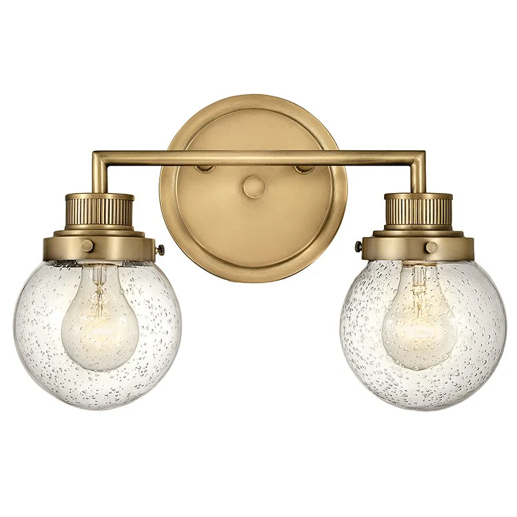 Poppy Two-Light Bathroom Vanity Fixture - Frankwebs