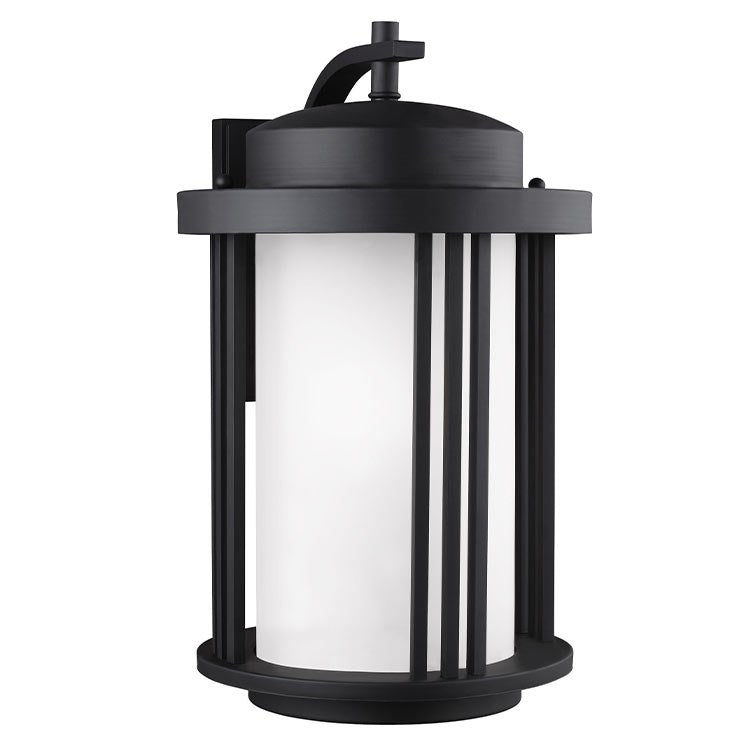Crowell Single-Light LED Large Outdoor Wall Lantern - Frankwebs