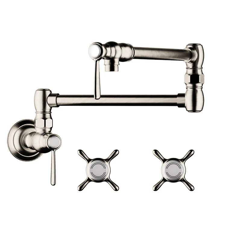 AXOR Montreux Wall-Mount Two Handle Pot Filler Faucet - Frankwebs