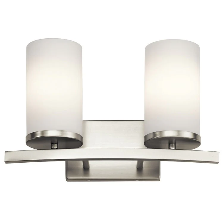 Crosby Two-Light Bathroom Vanity Fixture - Frankwebs