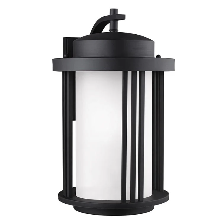 Crowell Single-Light LED Large Outdoor Wall Lantern - Frankwebs