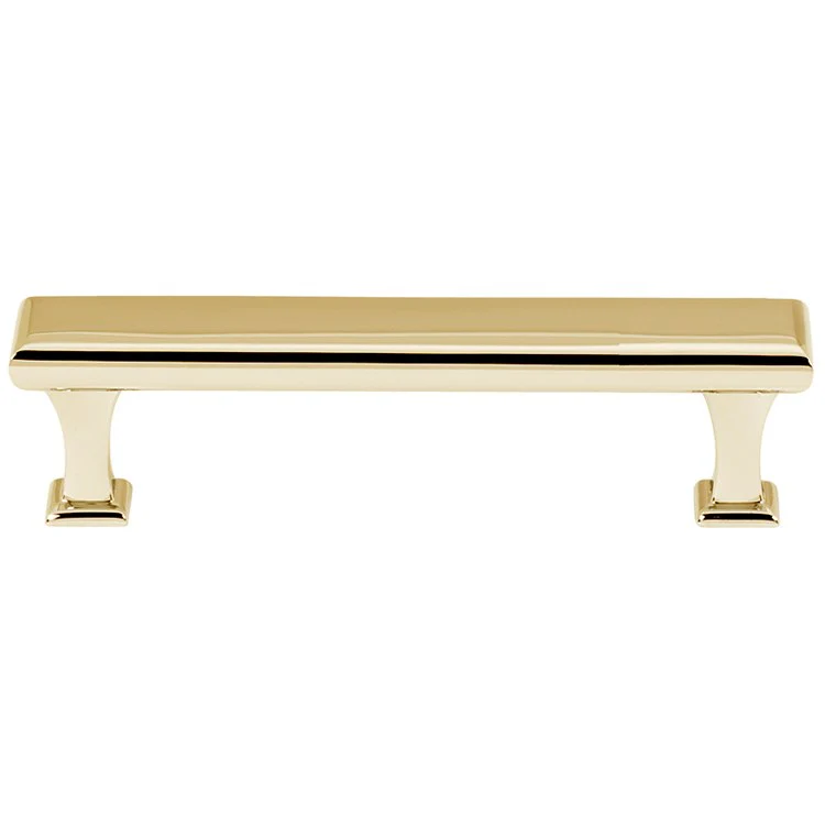 Pull Manhattan Polished Chrome Brass 3-1/2 Inch 4-1/4 Inch 1-1/8 Inch - Frankwebs