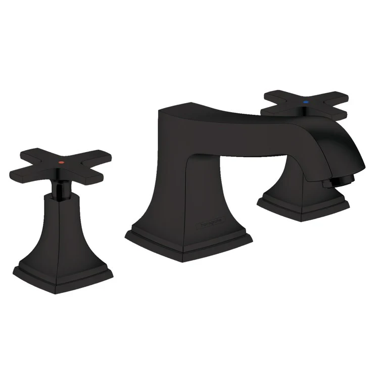 Roman Tub Trim Metropol Classic Deck Mount 2 Cross Brushed Bronze ADA 8 Inch Spread 5.81 Gallons per Minute - Frankwebs