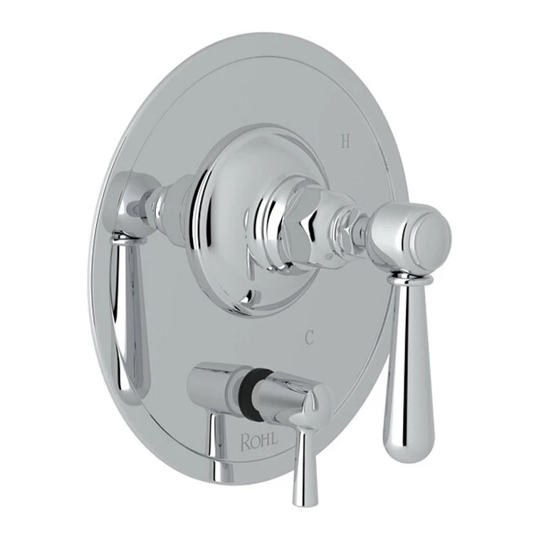 Pressure Balance Valve Trim Verona with Diverter 1 Metal Lever Satin Nickel 5.5 Gallons per Minute - Frankwebs