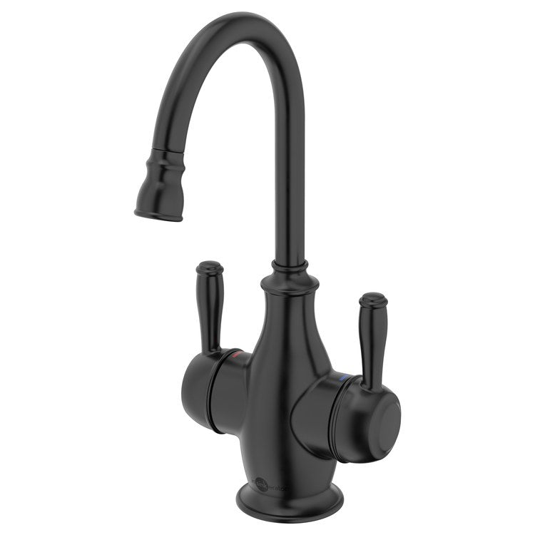 Water Dispenser Showroom Traditional 2010 Instant 2 Lever ADA Gooseneck Swivel 360 DEG Matte Black - Frankwebs