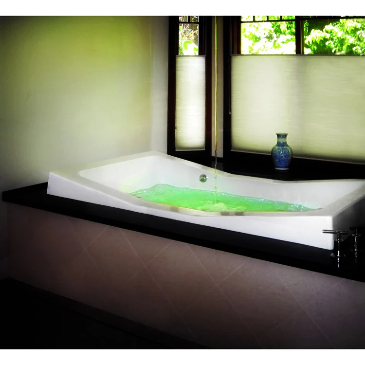 Soaking Tub Designer Collection Danika 73 x 41 Inch Drop-In Tub Only Side Center Biscuit Acrylic - Frankwebs