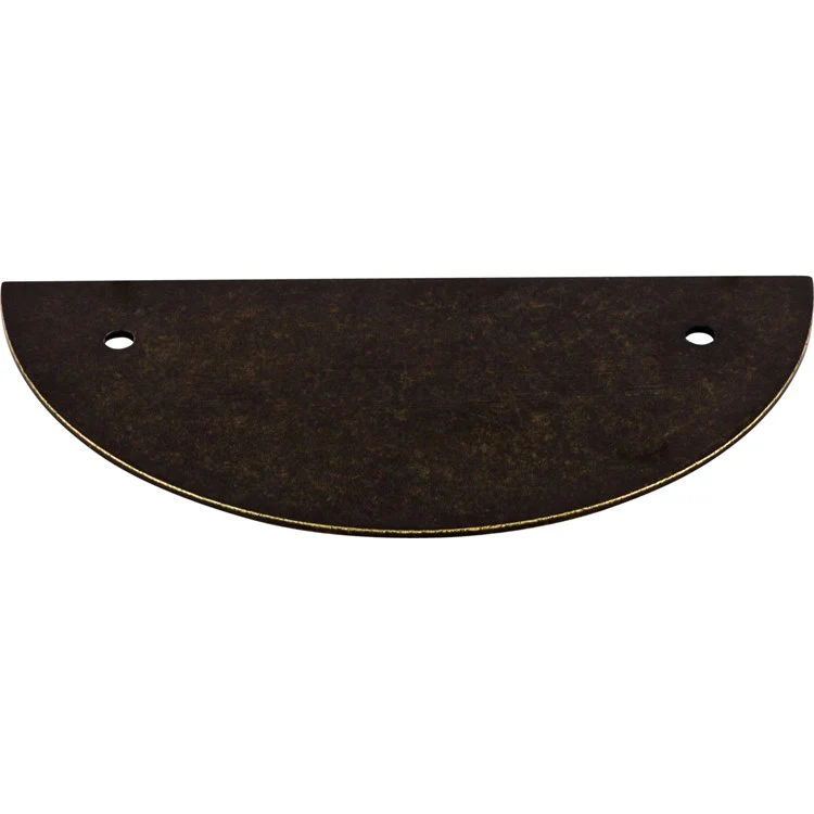 Backplate Sanctuary Half Circle 3-1/2 Inch German Bronze Steel TK54GBZ - Frankwebs