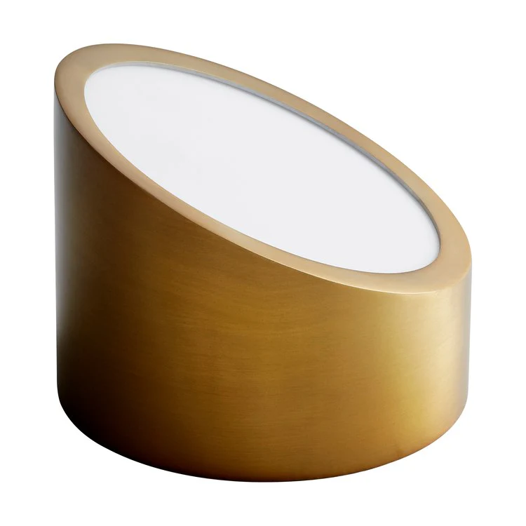Zeepers Single-Light LED Wall Sconce - Aged Brass - Frankwebs