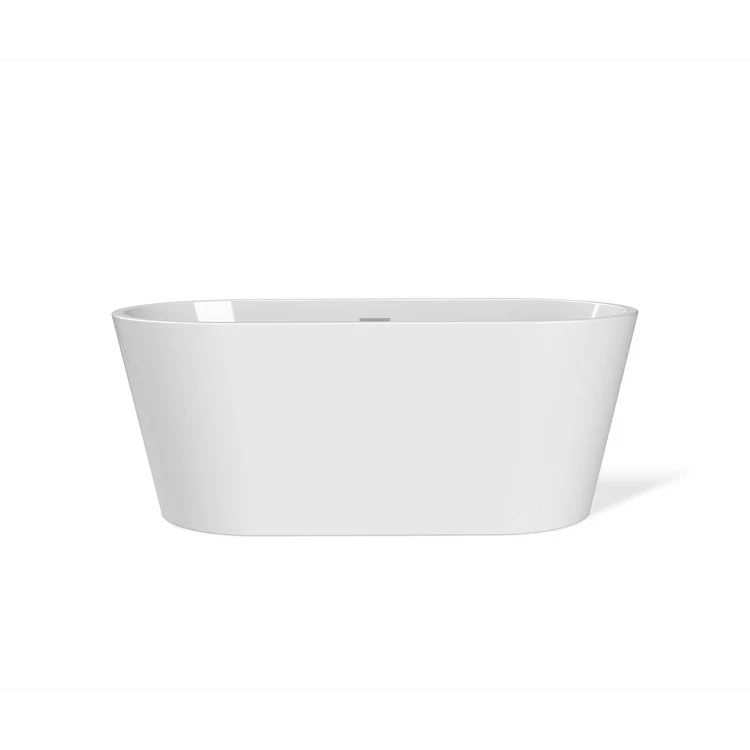 Freestanding Tub Louie 58 Inch Center White Oval - Frankwebs