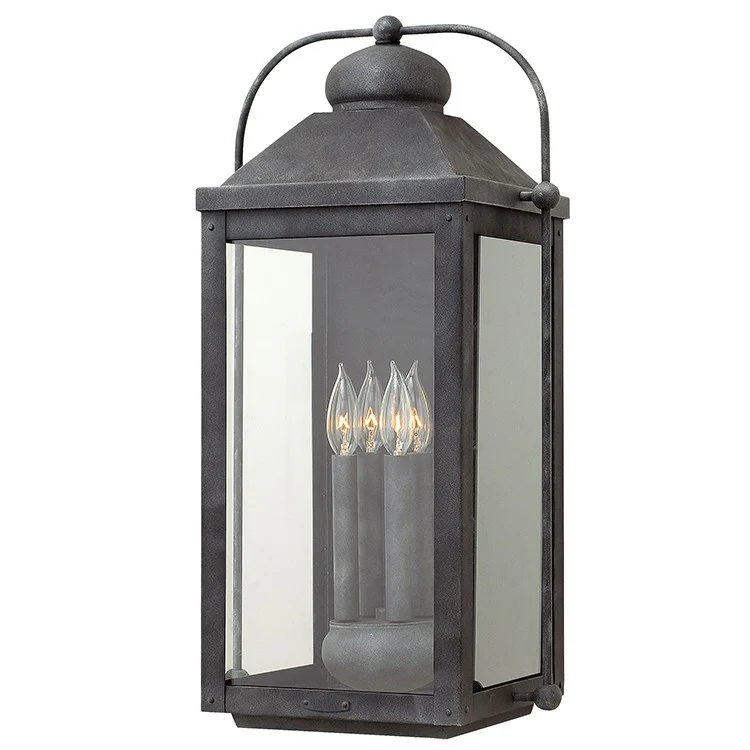 Anchorage Four-Light Extra-Large LED Wall-Mount Lantern - Frankwebs