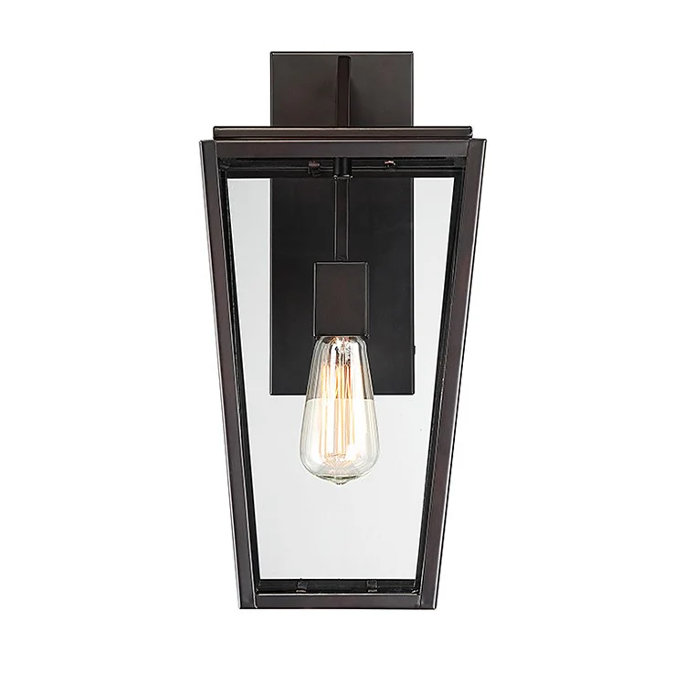 Milton Single-Light Outdoor Wall Mount Lantern - Frankwebs