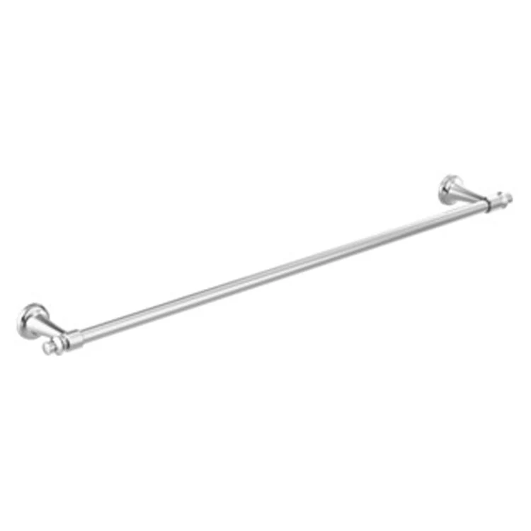 Towel Bar Dorval 30 Inch Chrome 3-3/4 Inch Wall Mount - Frankwebs