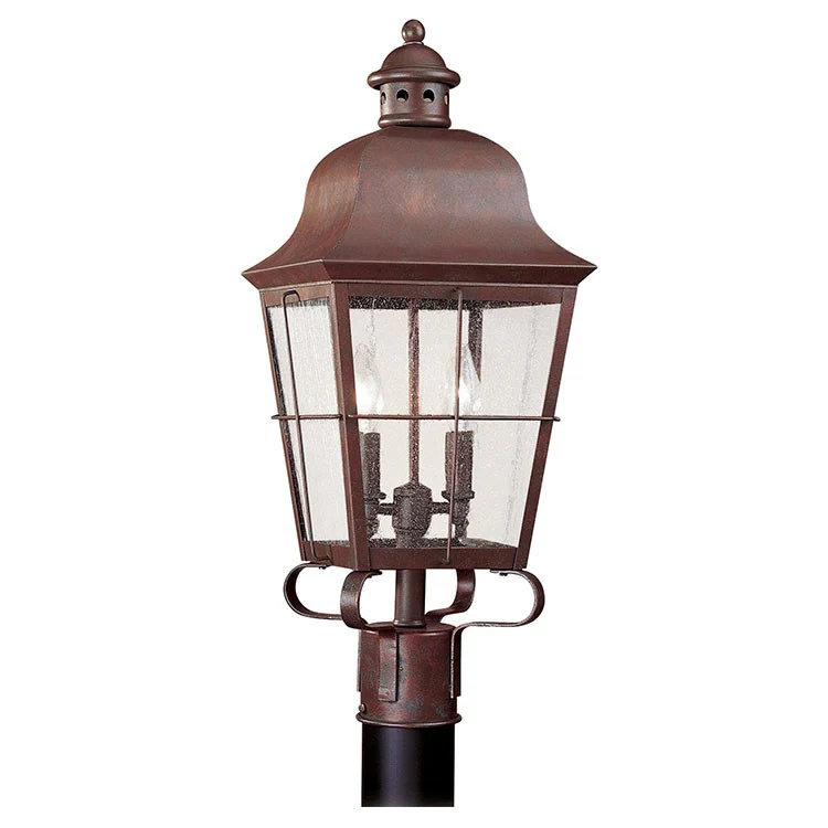 Chatham Two-Light Outdoor Post Lantern - Frankwebs