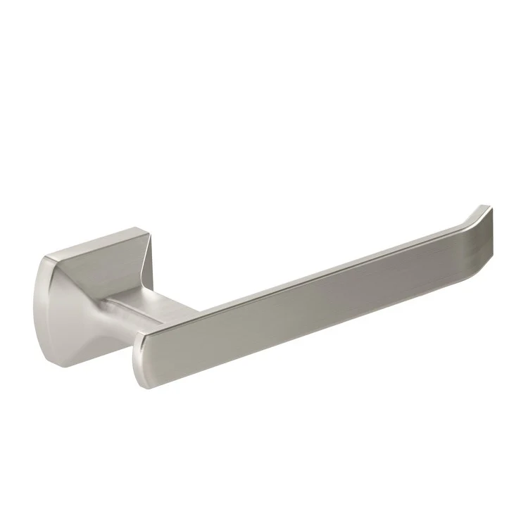 Toilet Paper Holder Verity Satin Nickel Metal 2-5/8 Inch Wall Mount - Frankwebs