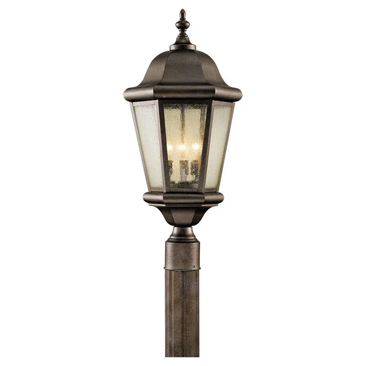 Martinsville Three-Light Outdoor Post Lantern - Frankwebs