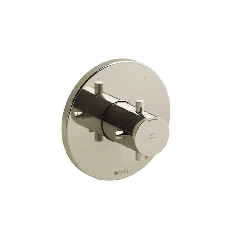 Thermostatic and Pressure Balance Valve Trim Pallace 1/2 Inch Round 3-Way 5 Function 1 Cross Chrome - Frankwebs