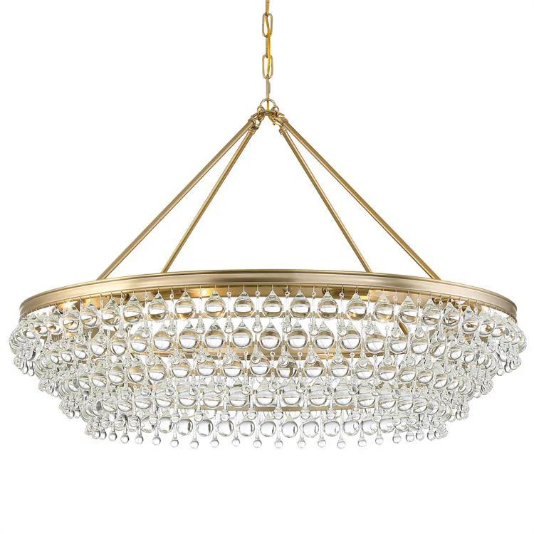 Calypso Eight-Light Teardrop Chandelier - Frankwebs