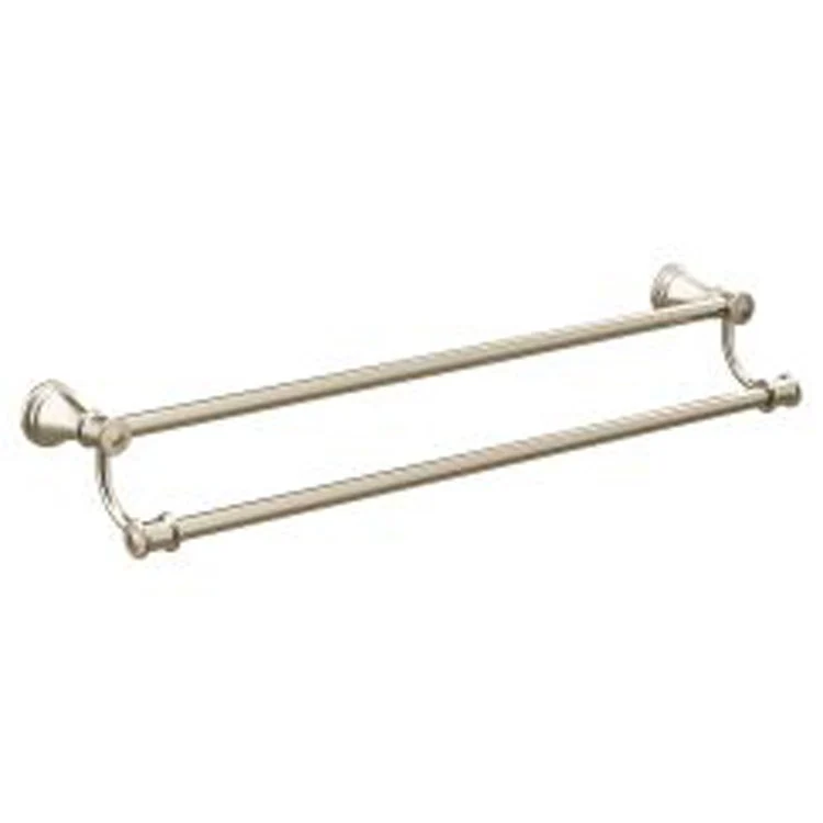Towel Bar Belfield 24 Inch Double Polished Nickel Zinc/ALUM 5-1/4 Inch - Frankwebs