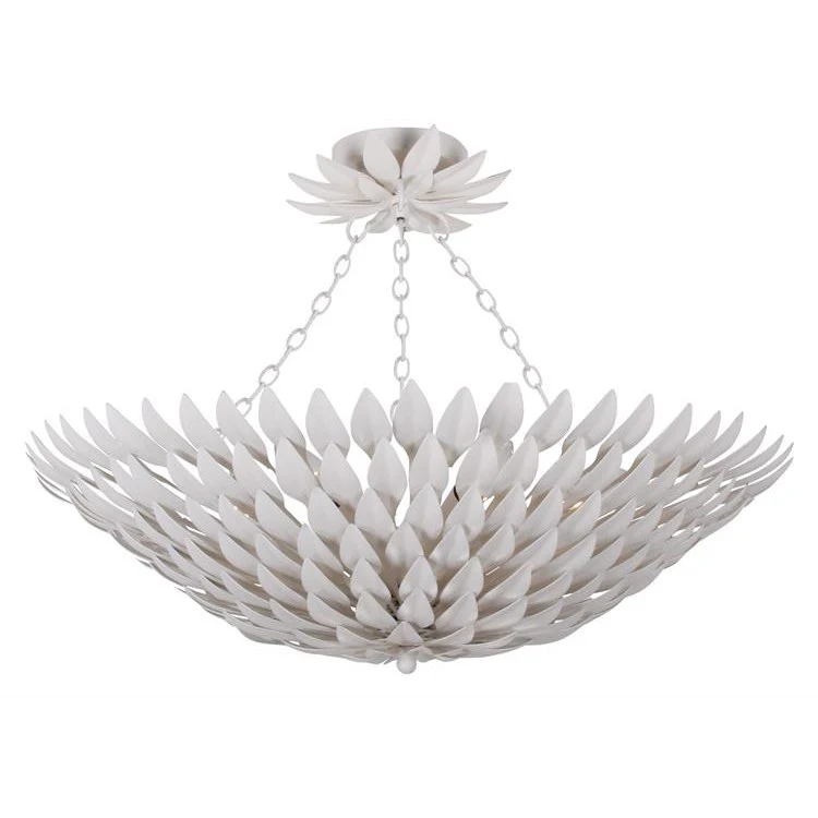 Broche Six-Light Flush Mount Ceiling Fixture - Frankwebs