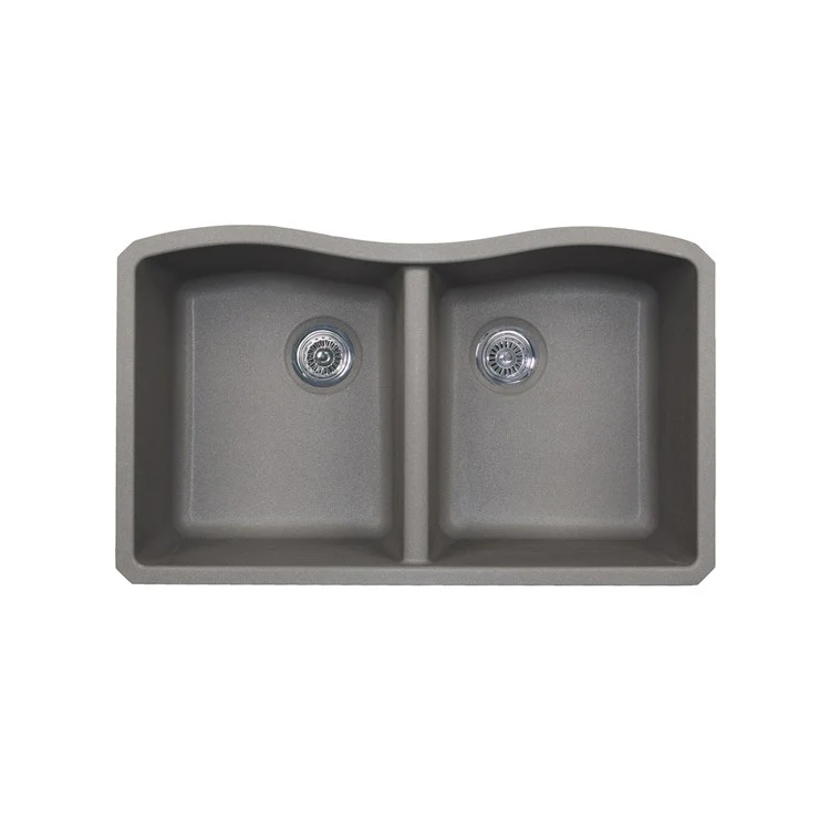 Kitchen Sink 33 x 22 Inch Double Bowl Nero Undermount - Frankwebs