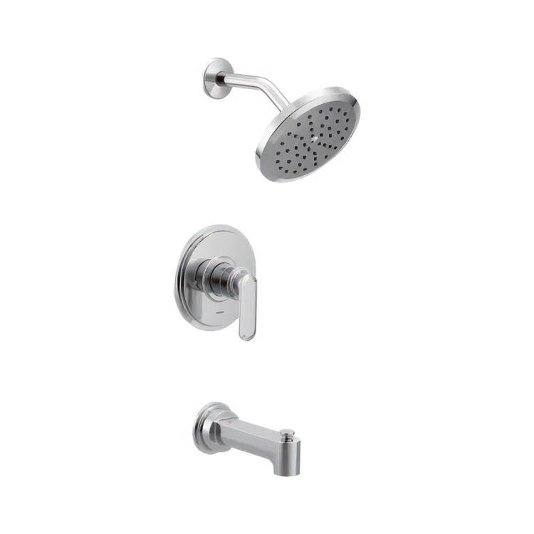 Tub and Shower Trim Greenfield M-Core 3 1 Lever Brushed Nickel WaterSense ADA - Frankwebs