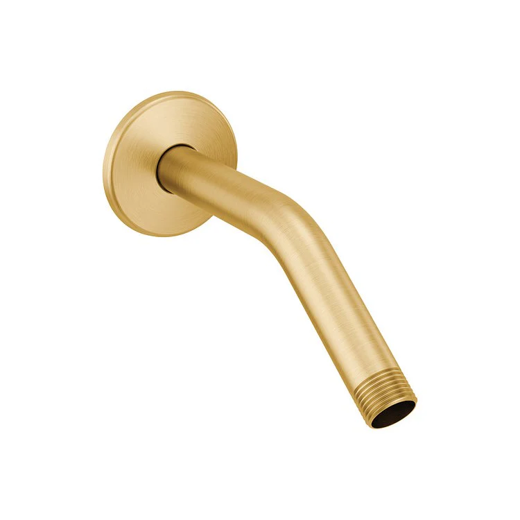 Shower Arm Matte Black 7-1/2 Inch 1/2 Inch IPS - Frankwebs