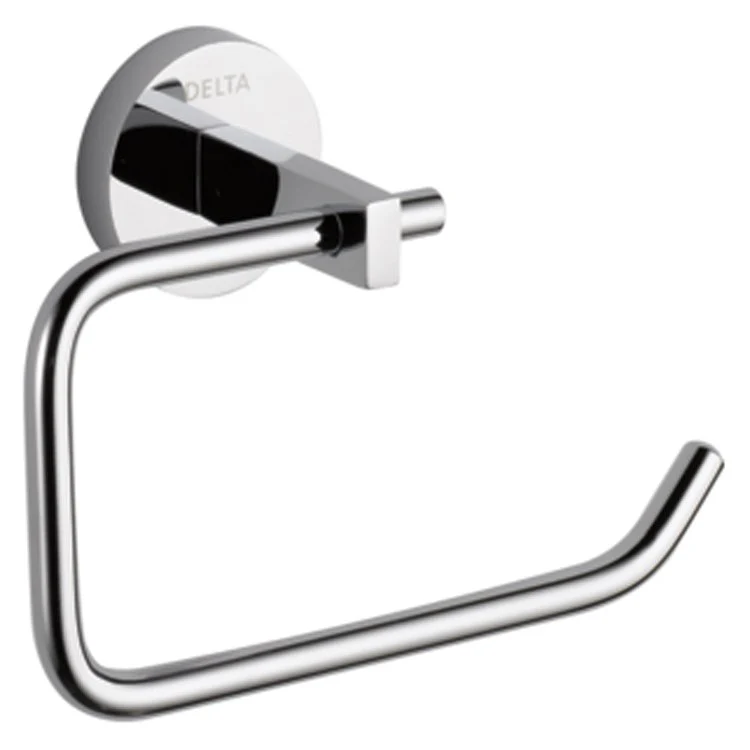 Toilet Paper Holder Ribbon Open Chrome Brass 6-1/4 Inch 2-7/16 Inch Wall Mount - Frankwebs