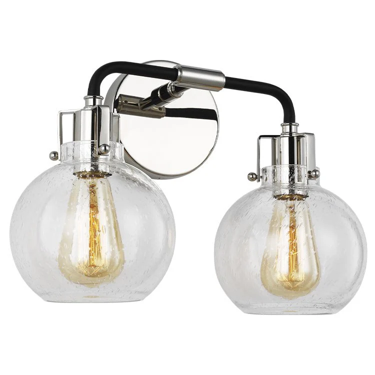 Clara Two-Light Bathroom Vanity Fixture - Frankwebs