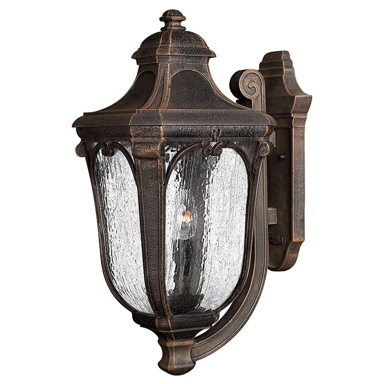 Trafalgar Three-Light Large Wall-Mount Lantern - Frankwebs