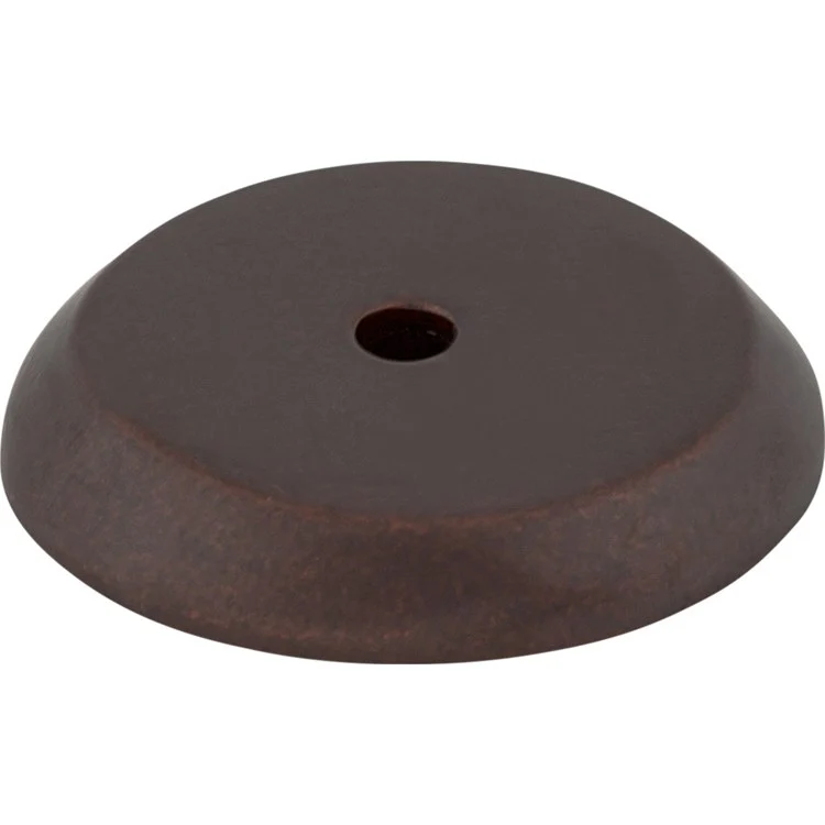 Knob Backplate Aspen Round Mahogany Bronze 1-1/4 Inch 1 Hole Bronze - Frankwebs