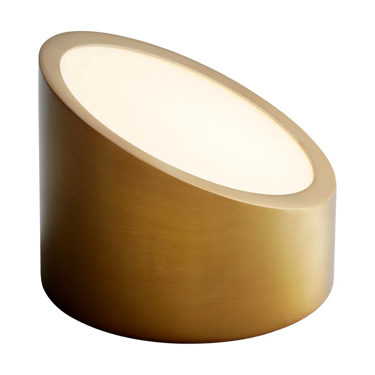 Zeepers Single-Light LED Wall Sconce - Aged Brass - Frankwebs