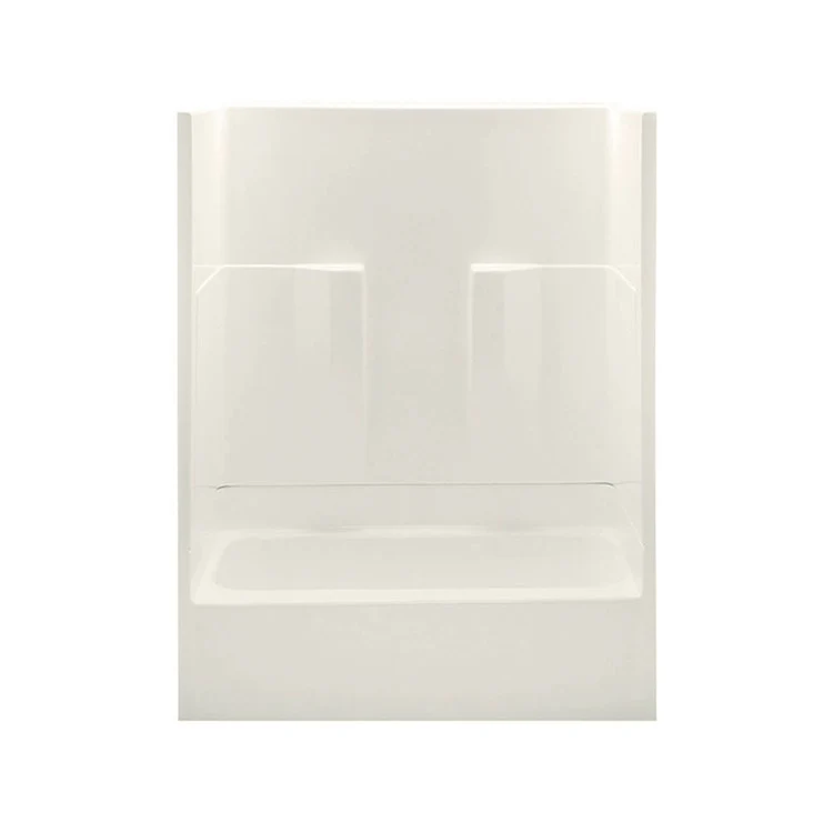 Tub and Shower Module Right Drain Biscuit 2 Shelves 47 Gallons 60 x 30 x 72 Inch - Frankwebs