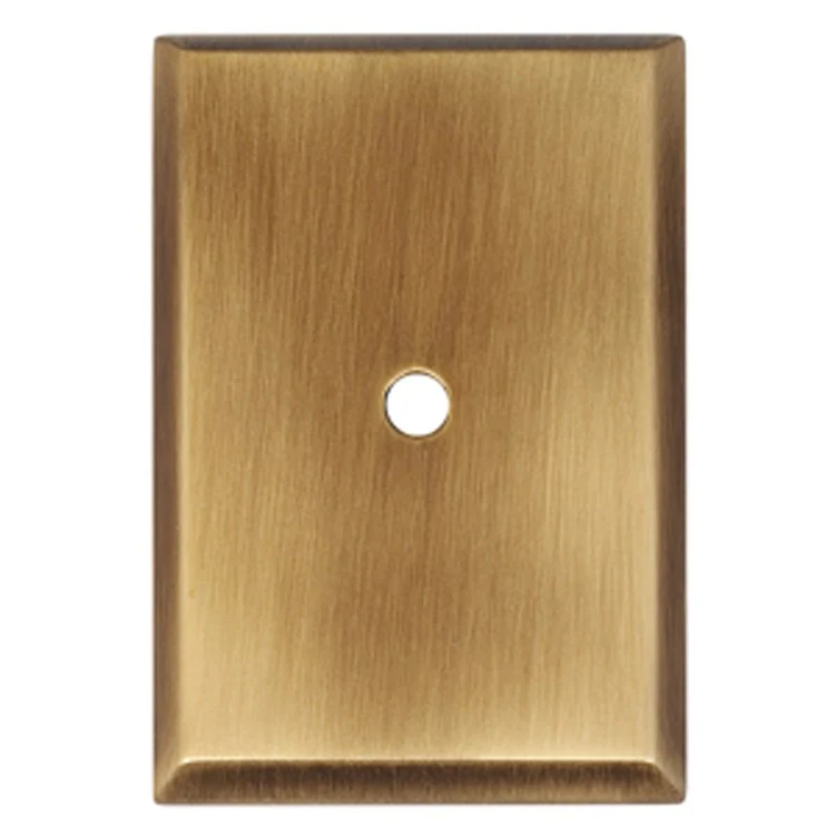 Backplate A610-14 1-1/4 x 1-7/8 Inch Unlacquered Brass - Frankwebs
