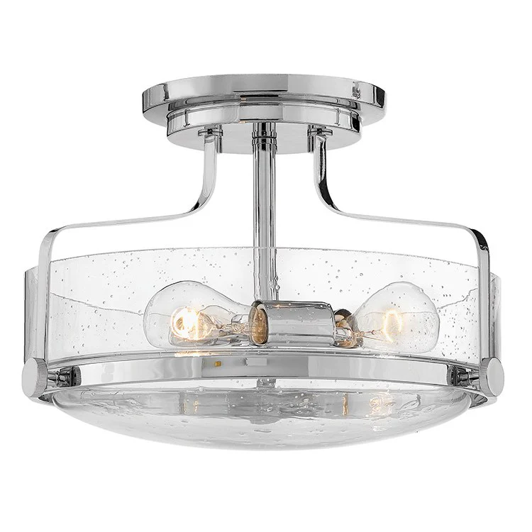 Harper Three-Light Semi-Flush Mount Ceiling Light - Frankwebs