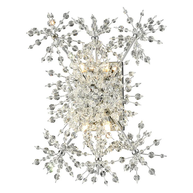 Snowburst Four-Light Wall Sconce - Frankwebs