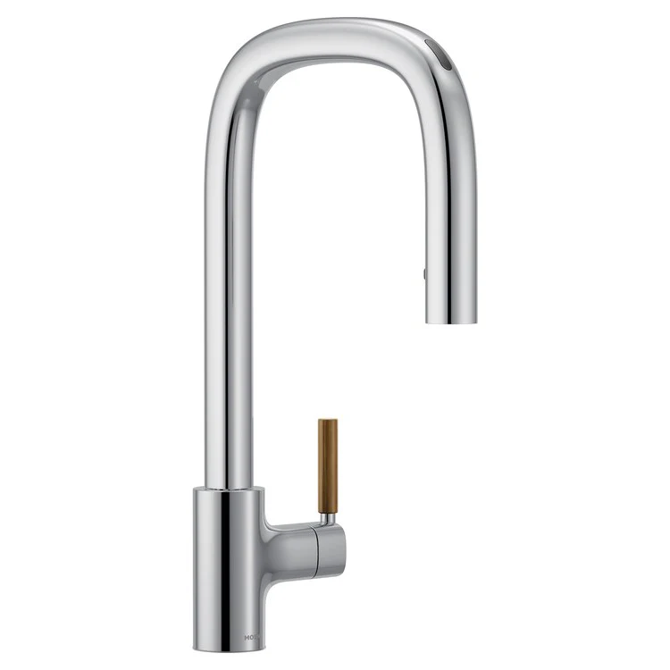 Kitchen Faucet Tenon 1 Lever ADA Chrome High Arc 1 Hole Motion Control 1.5 Gallons per Minute - Frankwebs