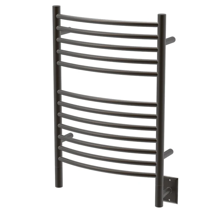 Jeeves E 12-Bar Curved Stainless Steel Towel Warmer - Frankwebs