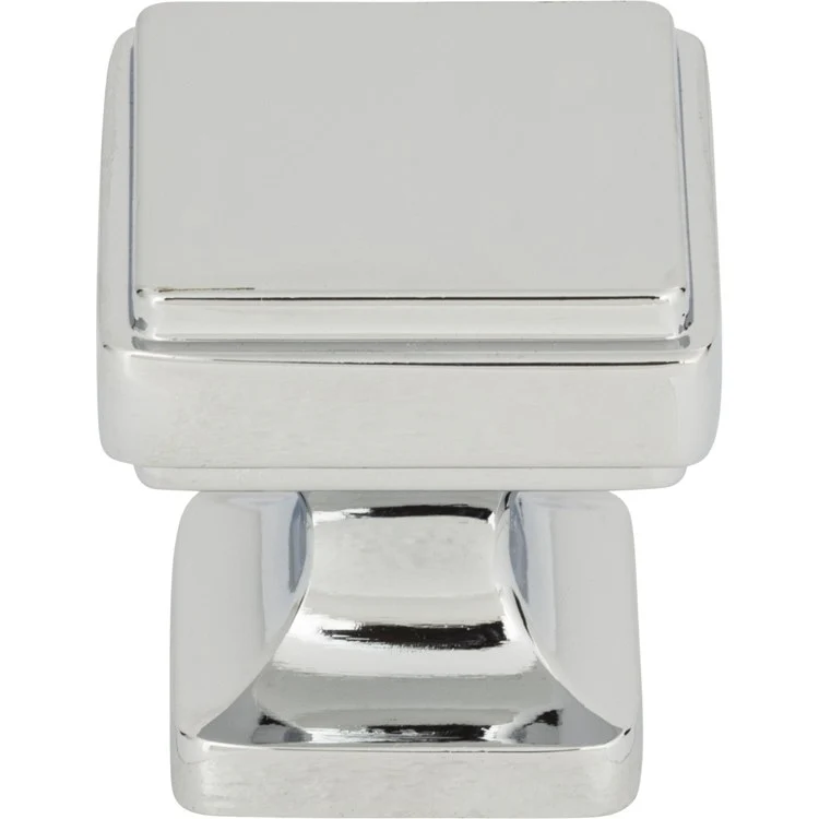 Knob Atlas Kate Polished Nickel Zinc Alloy 1-1/8 Inch - Frankwebs