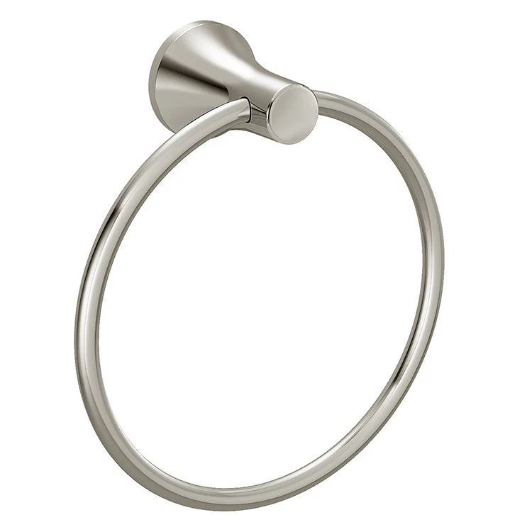 C Series Round Towel Ring - Brushed Nickel - Frankwebs