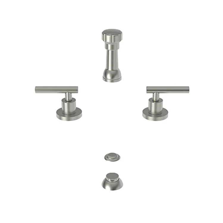Bidet Faucet East Linear 2 Lever ADA Polished Chrome - Frankwebs