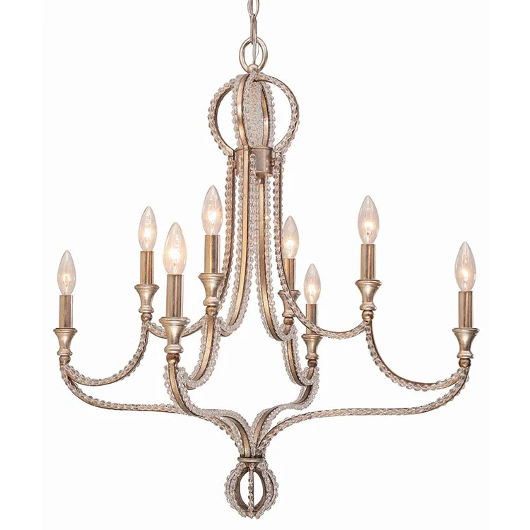 Garland Eight-Light Chandelier - Frankwebs