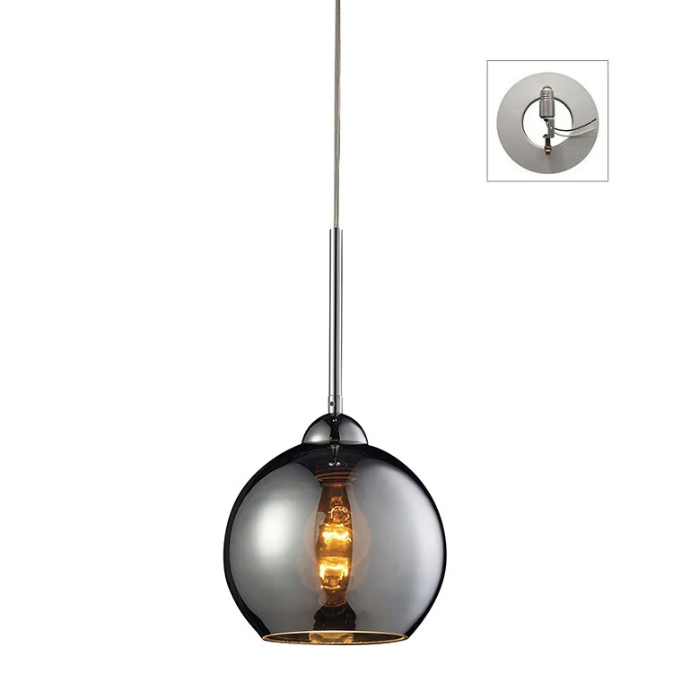Cassandra Single-Light Pendant with Recessed Light Kit - Frankwebs