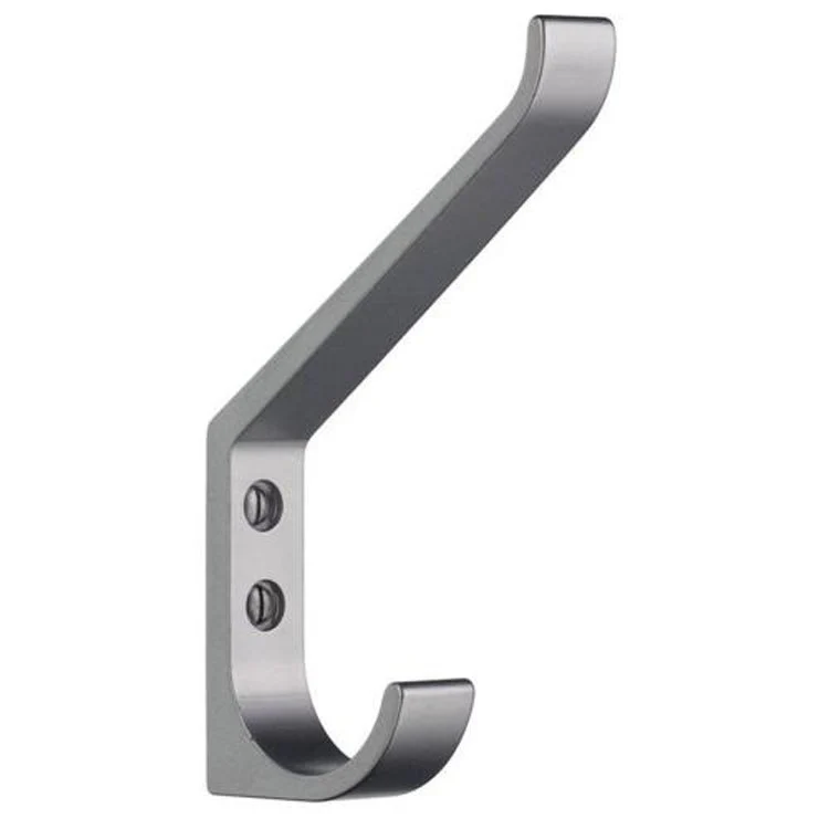 Coat Hook Single Chrome 5-1/2 Inch 3/4 Inch Wall Mount Metal - Frankwebs