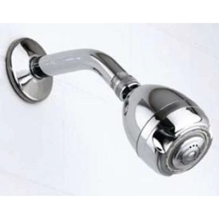Showerhead Earth Massage Chrome 1.5 Gallons per Minute - Frankwebs