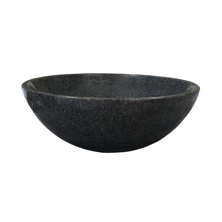 Vessel Desmond Round 16 Inch Polished Beige Granite - Frankwebs