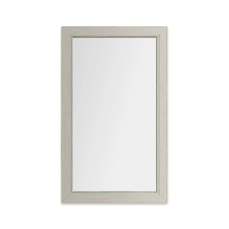 Medicine Cabinet Main Line 24 x 40 Inch 1 Doors Framed Mirror Brushed Black Flat Top Merion Frame Slow Close Hinges 4 Inch - Frankwebs