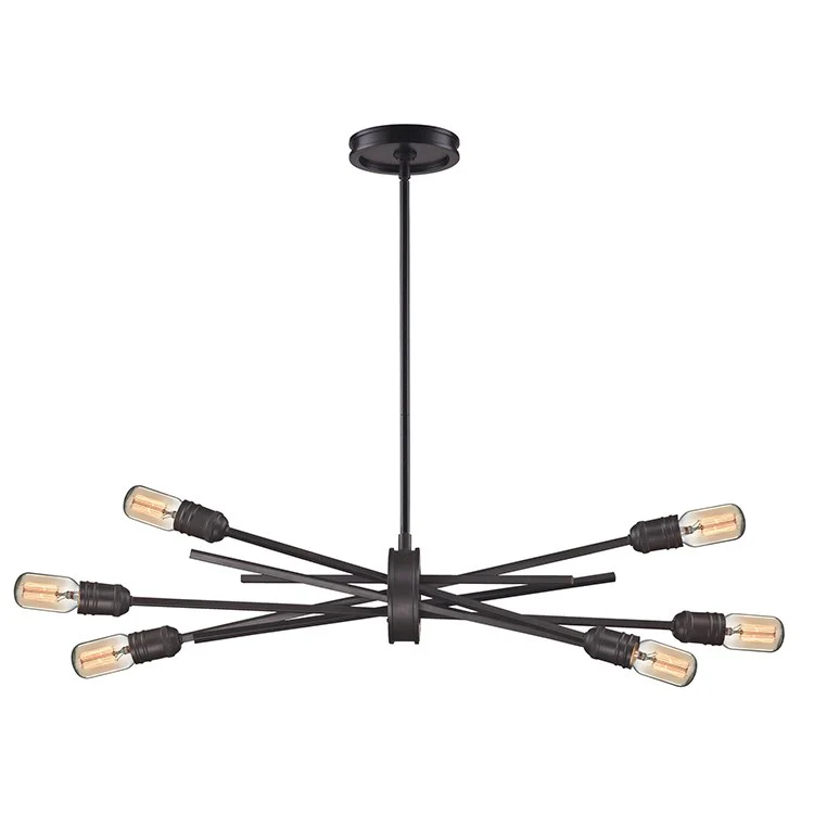 Xenia Six-Light Chandelier - Frankwebs