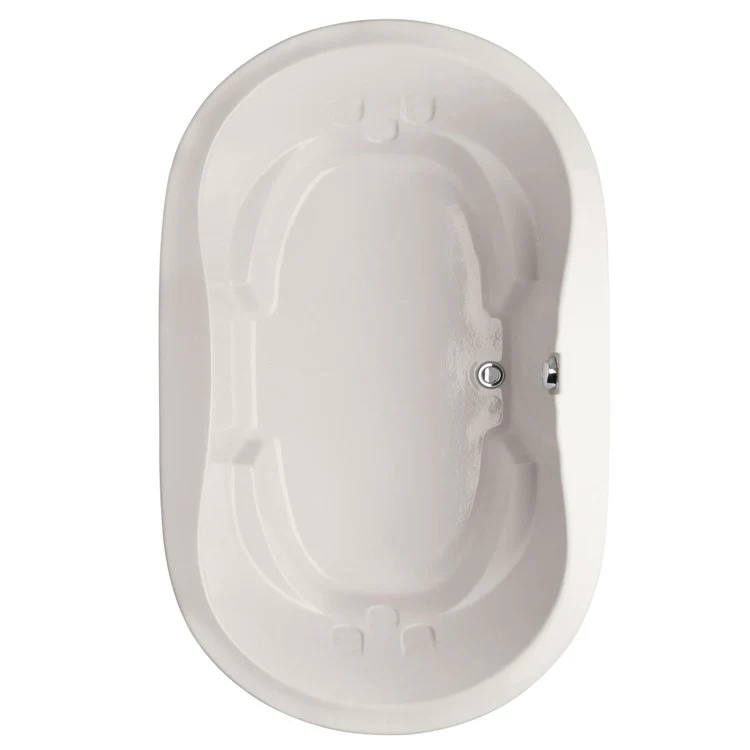 Air Tub Designer Collection Savannah Drop-In Biscuit Oval 10 Jet Acrylic 73-1/2 x 43-1/2 x 22-1/2 Inch - Frankwebs