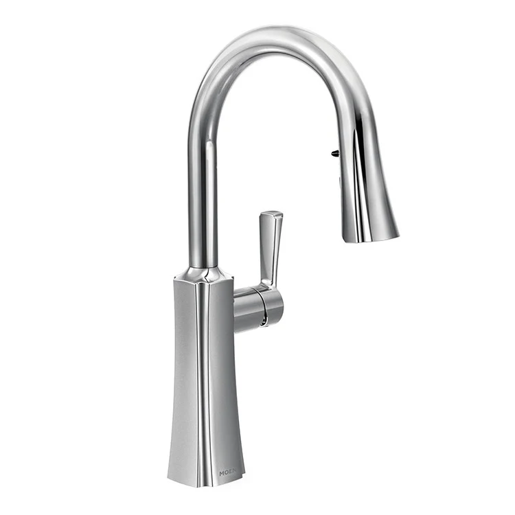 Etch Single Handle High Arc Pull Down Kitchen Faucet - Frankwebs