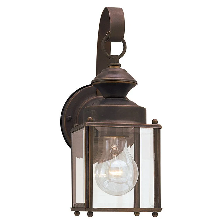 Jamestowne Single-Light Outdoor Wall Lantern - Frankwebs